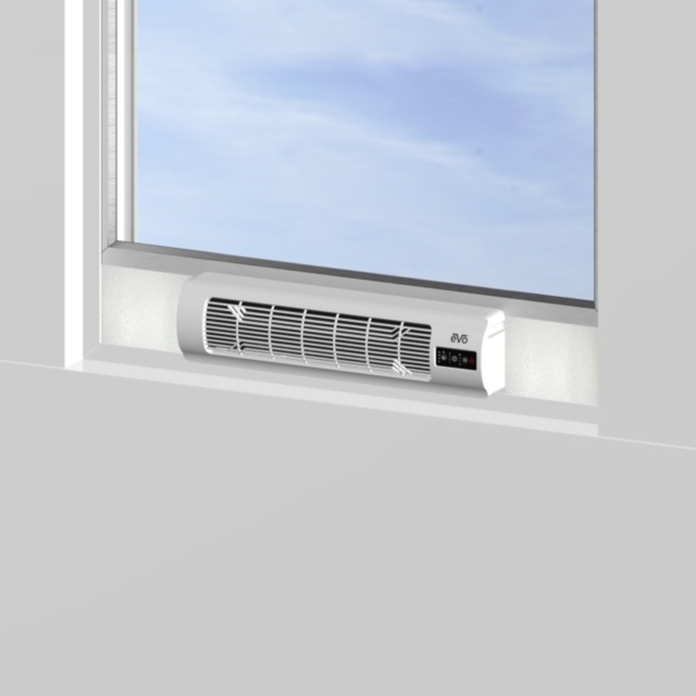 EVO WF300 installed in a window